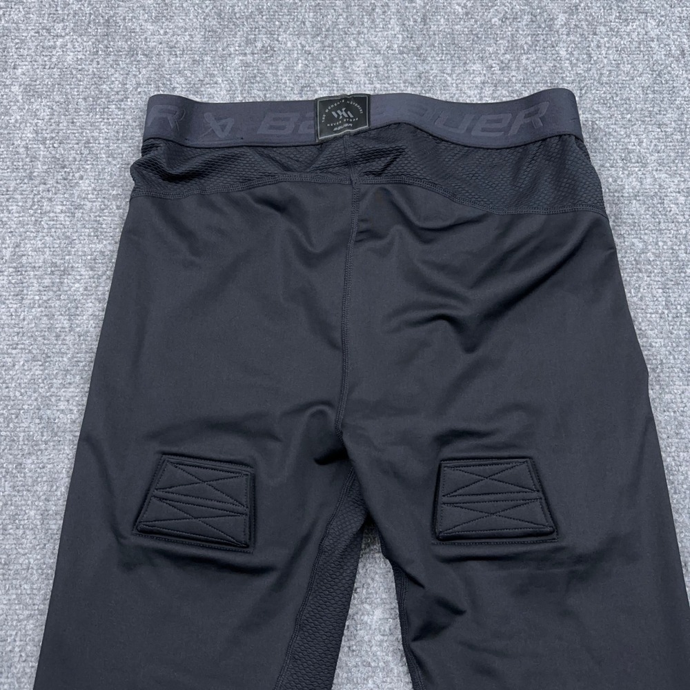 NEW Bauer Pro Jill Pant Women's 12 Black Hockey Base Layer Compression Leggings - Picture 8 of 14